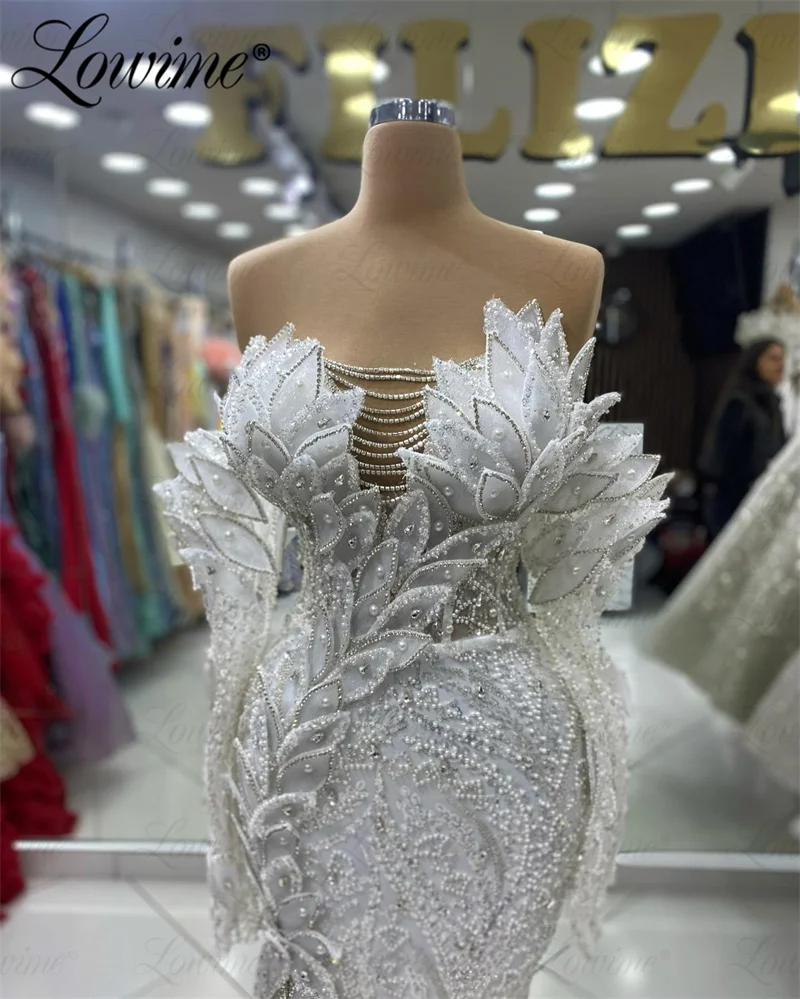 Ivory Party Dresses For Weddings 2024 Robe Long Sleeves Elegant Arabic Evening Dress Women Prom Gowns Engagement Custom Made