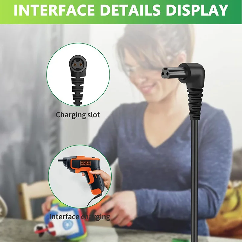 Power Supply Black And Decker V Cordless Screwdriver Charger 9V