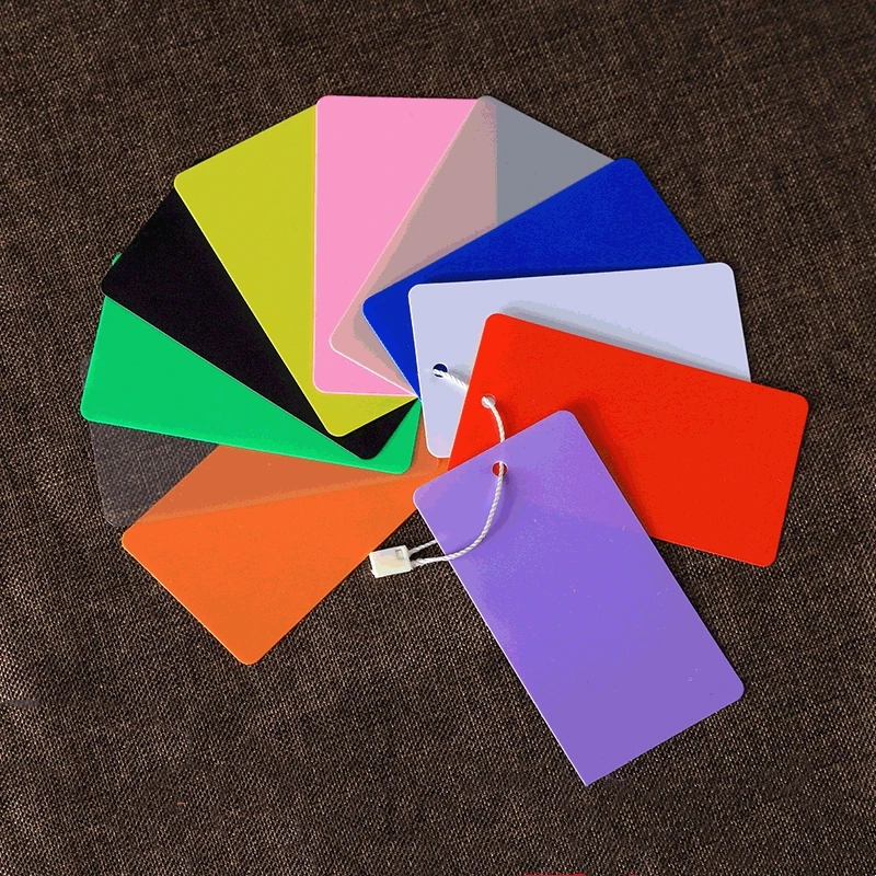 30pcs Plastic Blank Gift Tags With String - 2.5x4cm Rectangle Clothing Price Tags For Crafts & Labeling