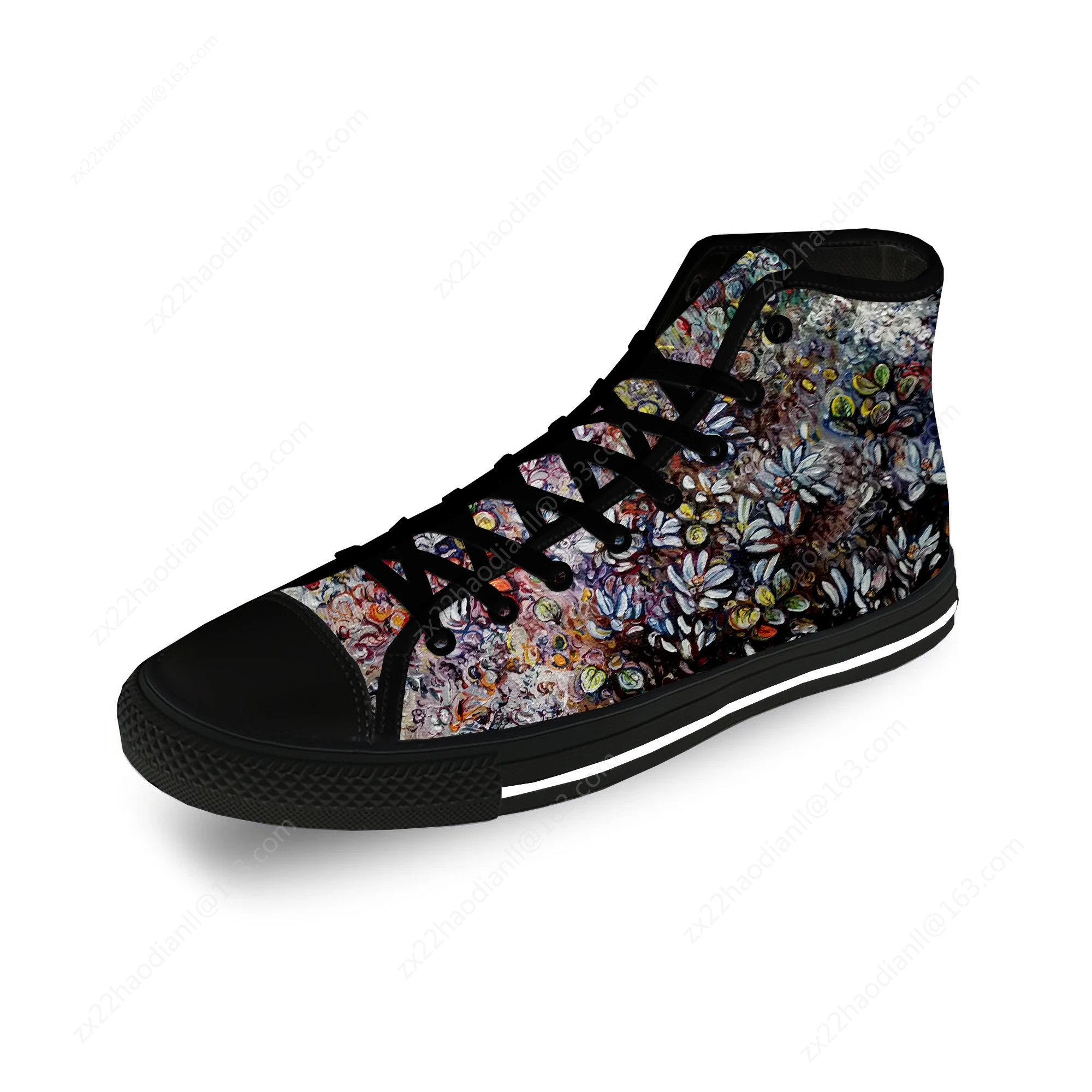 All Over Print 3D Funny Cool Casual Cloth Fashion 3D Print High Top Canvas Shoes Men Women Lightweight Breathable Sneakers