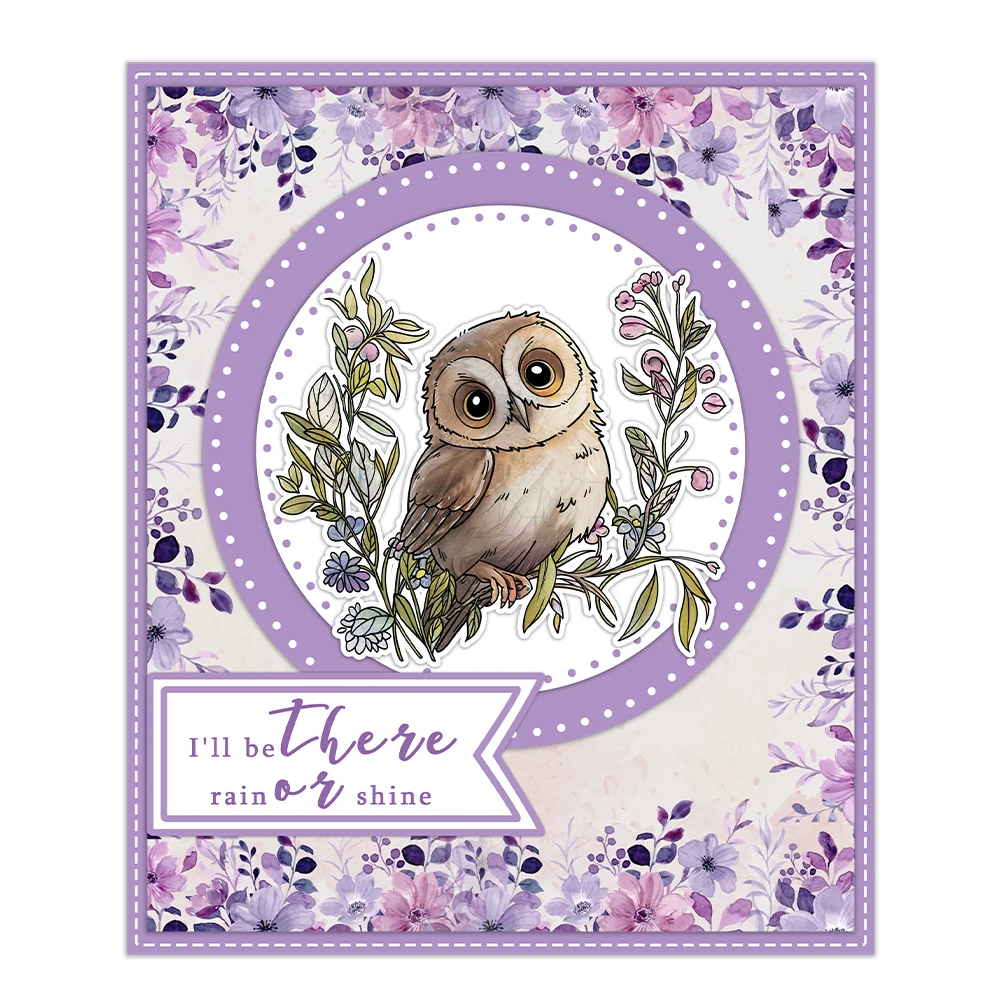 Mangocraft Spring Flowers And Animals Clear Stamp DIY Scrapbooking Supplies Silicone Stamp for Card Making Albums Crafts Decor clear stamps clear rubber stamps