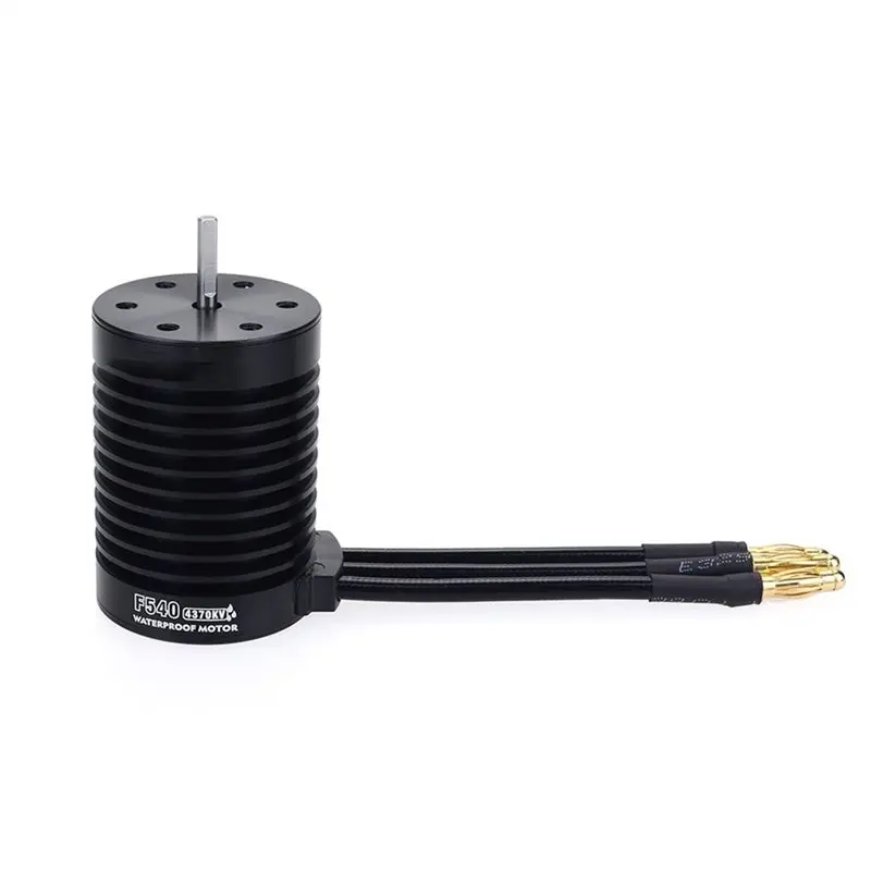 교체 부품 1/10 RC 자동차 F540 4370KV 방수 브러시리스 모터(1/10 1/12 스케일 액세서리용 60A ESC 포함)