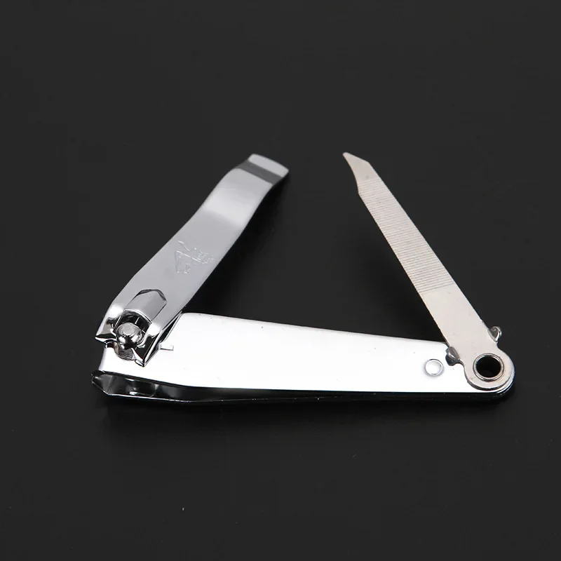 Ouriner Nail Clippers Stainless Steel Sharpest Nail Cutter Duty Curved Edge for Adult Men Women Swing Out Nail Cleaner/File 6