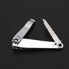 Ouriner Nail Clippers Stainless Steel Sharpest Nail Cutter Duty Curved Edge for Adult Men Women Swing Out Nail Cleaner/File 6