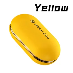 Sleek Metal Stress Relief Fidget Slider - Ultimate EDC Desk Toy (Yellow A)