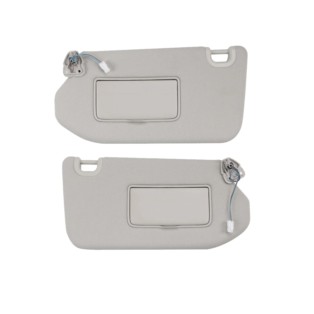 

Left Gray Sun Visor with Lamp for 2013-2018 Pathfinder, 2014-2017 Infiniti QX60 96400-9PB0A, 96401-9PB0A