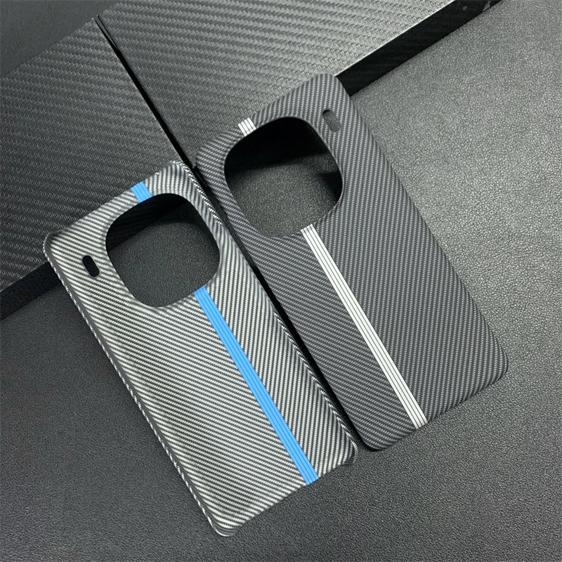 Ultra-Thin Frosted Carbon Fiber Texture Case - Skin Feel Matte Protective Cover