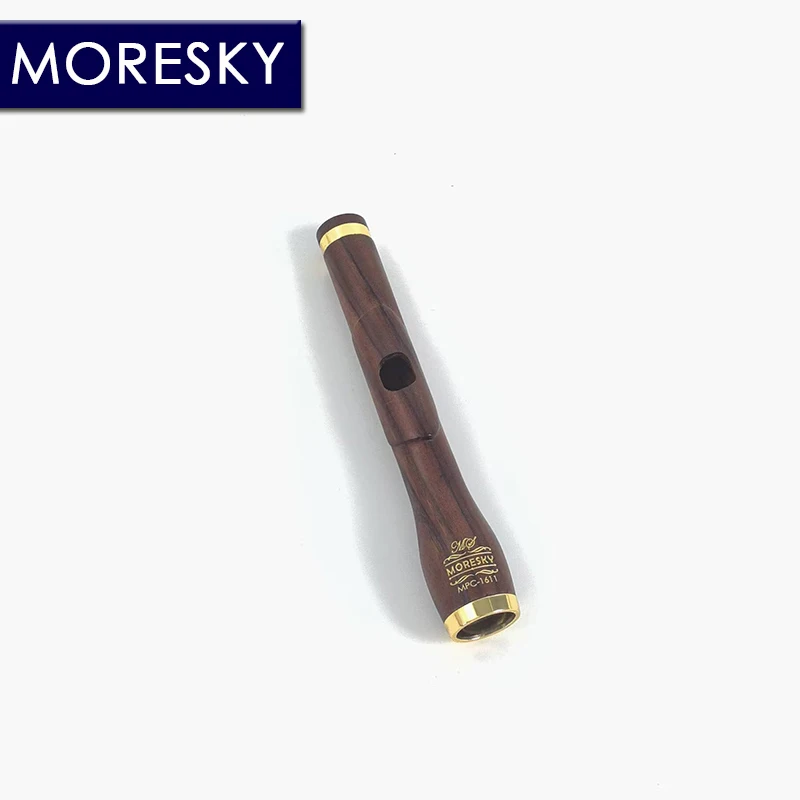 MORESKY red wood Piccolo C Key redwooden Body Material gold Plated keys MPC-1611