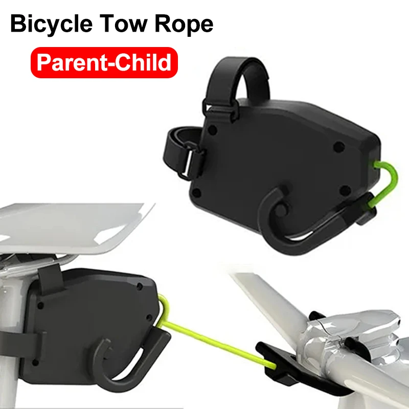 Bicycle Tow Rope Retractable Bike Towing System Bike Traction Rope Mountain  Bike Parent-Child Pull Rope Convenient Trailer Rope - AliExpress