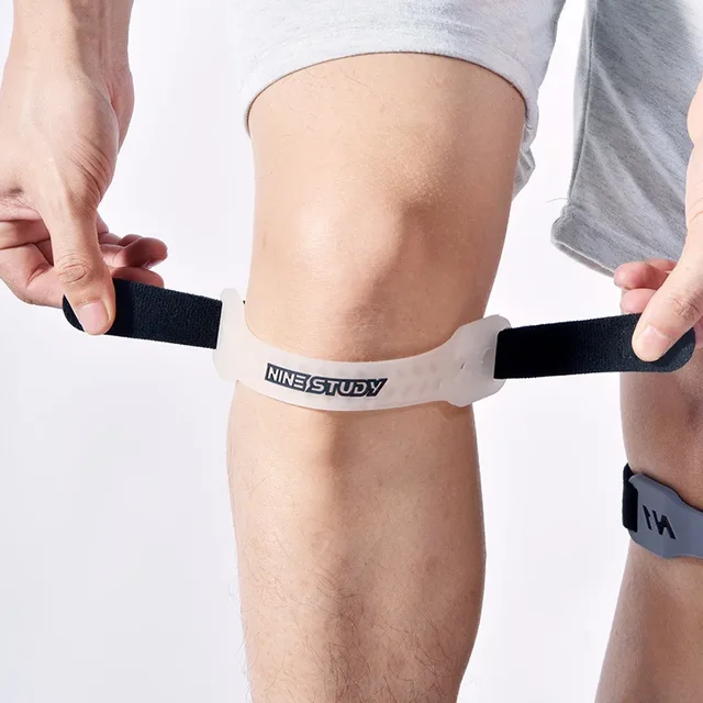 1PC PVC Pressure Patellar Strap Joint Meniscus Protector Basketball Tennis Hiking Running Knee Protector Sports Knee Protector