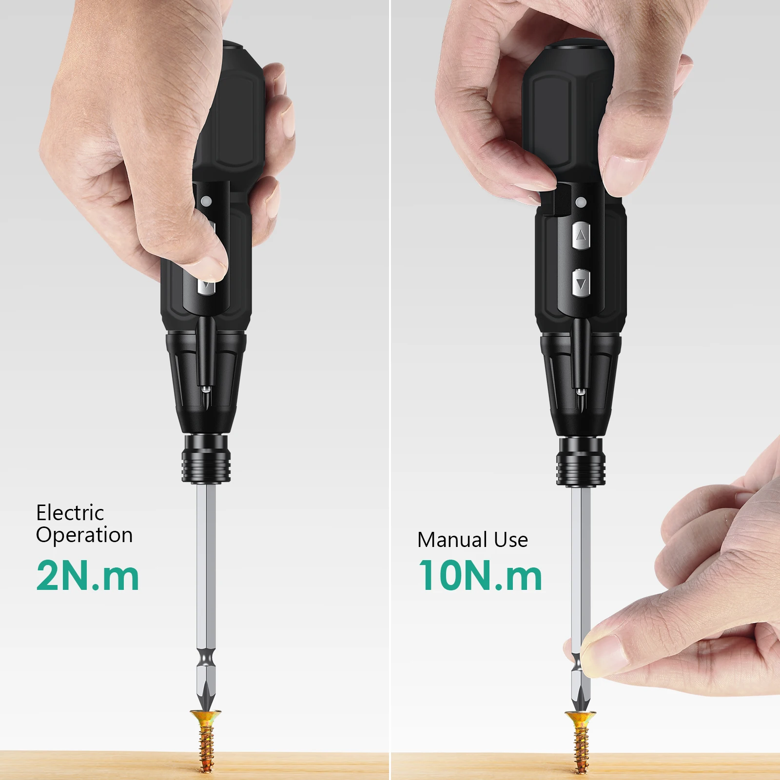ORIA Cordless Electric Screwdriver in Rechargeable Screwdriver
