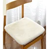 Four Season Universal Breathable Plush Cushion Chair Mats Office Home Cushion Modern Simple Style Comfortable Breathable Pads 4