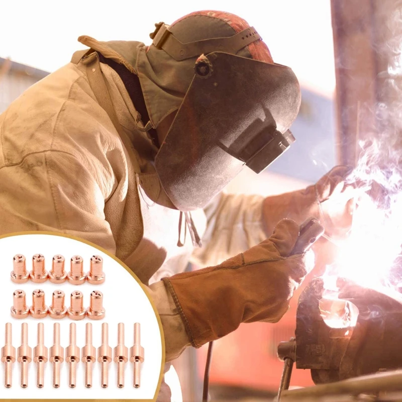 Extended PT-31 Cutting Torch Red Wire Consumables for LG40 40A Inverter Air Plasma Cutter Welding Machine