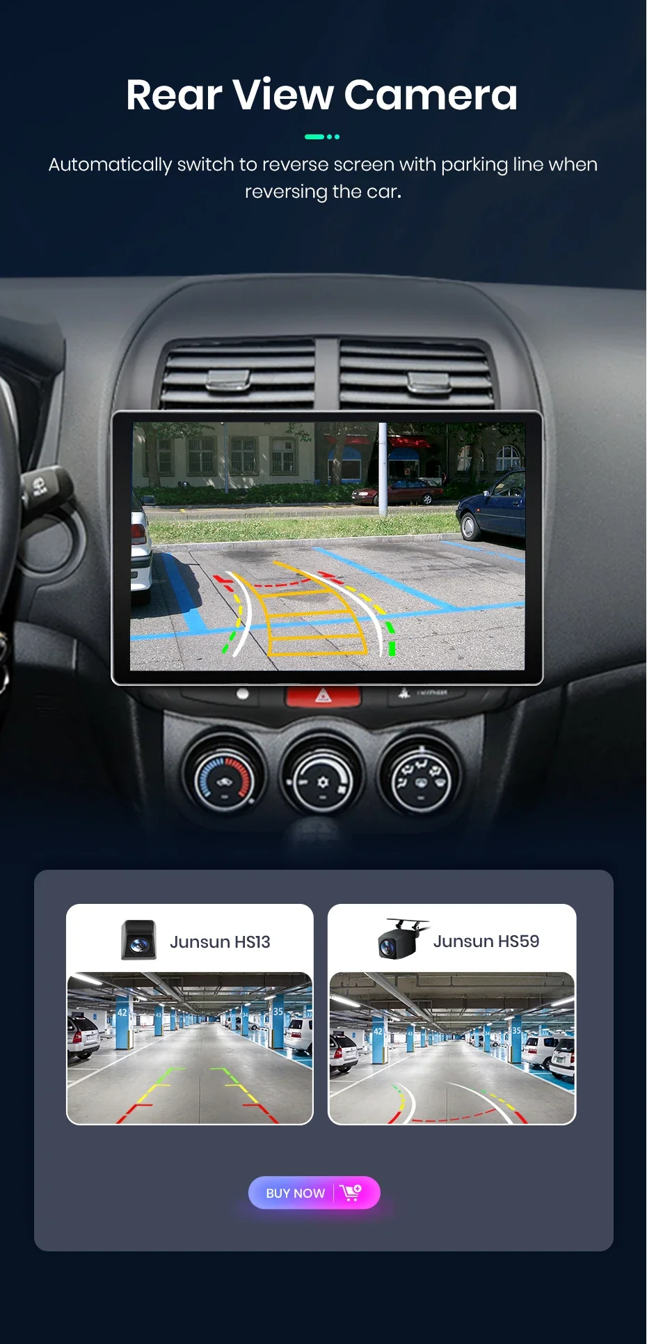 Junsun x7 Serie 13.1 "ai Voice Wireless Carplay Android Auto Autoradio für Mitsubishi Asx 1-Multimedia Autoradi – Detail 16