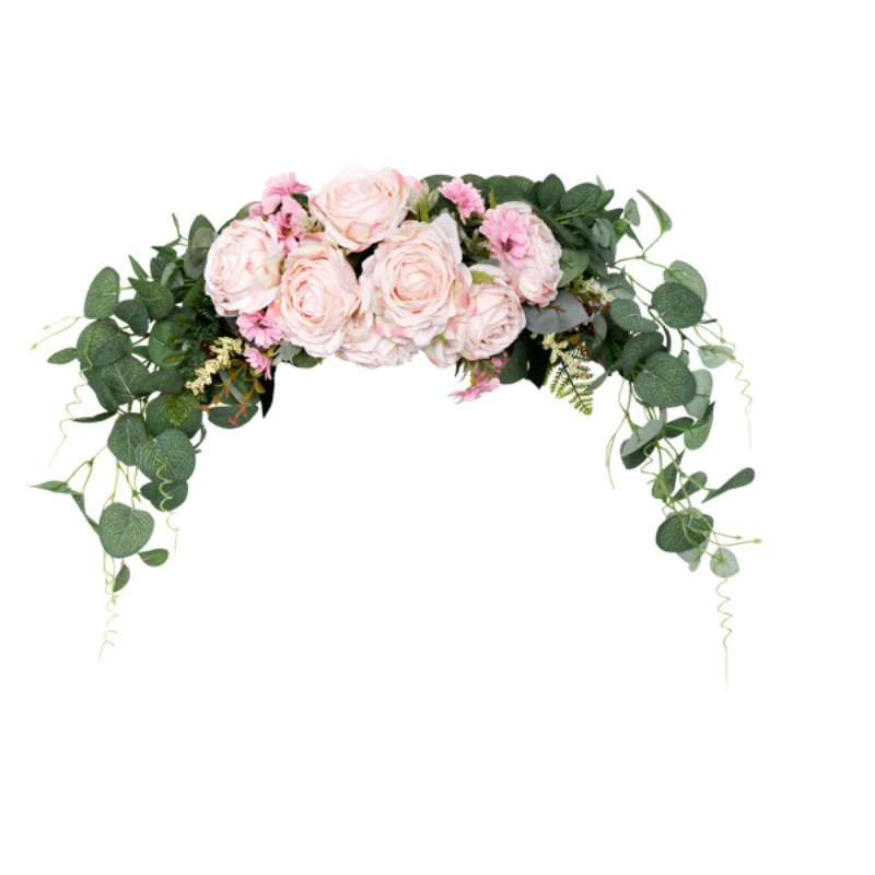 

Artificial Wedding Arch Flowers Kit Wedding Flowers Garlands Silk Peony Flower Swag Welcome Sign Floral Ceremony פרחים מלאכותיים