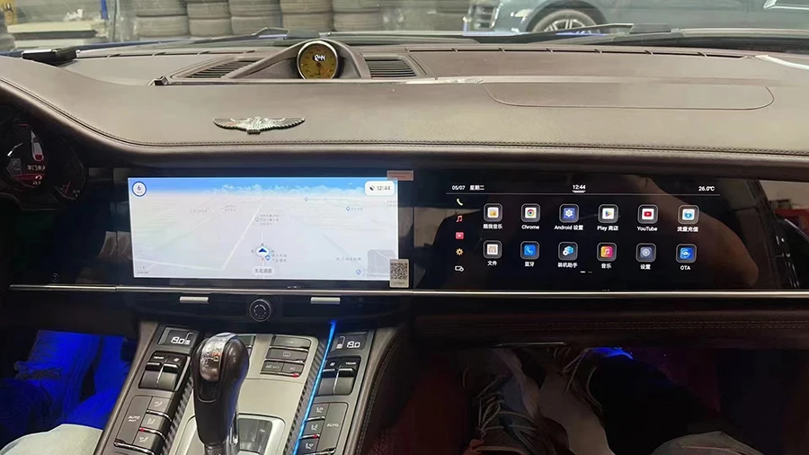 10.9 Inch+11.4 Inch Dual Screen Carplay For Porsche Panamera 970 2010-2016 Upgra