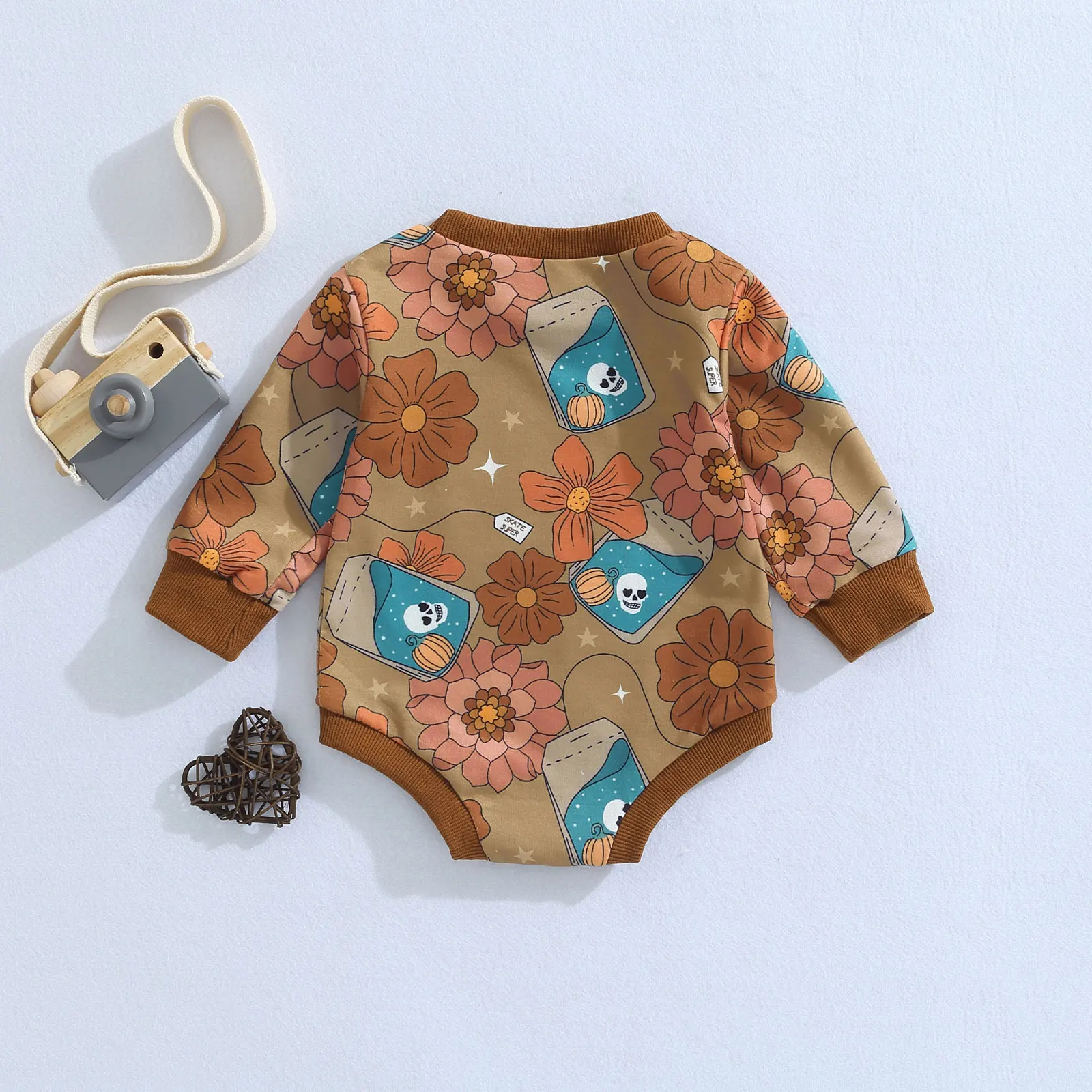 Ma & Baby 0-18M ҷ  ҳ ҳ 峭 ٷ    ȣ ذ μ  Ʈ  Ҹ Playsuit ǻ