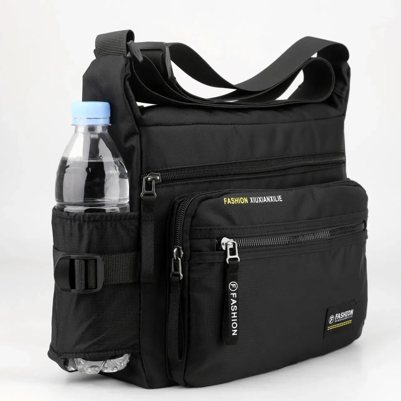Men Crossbody Bags Male Nylon Shoulder Bags Boy Messenger Bags Man Handbags for Travel Casual Large Bag - 2