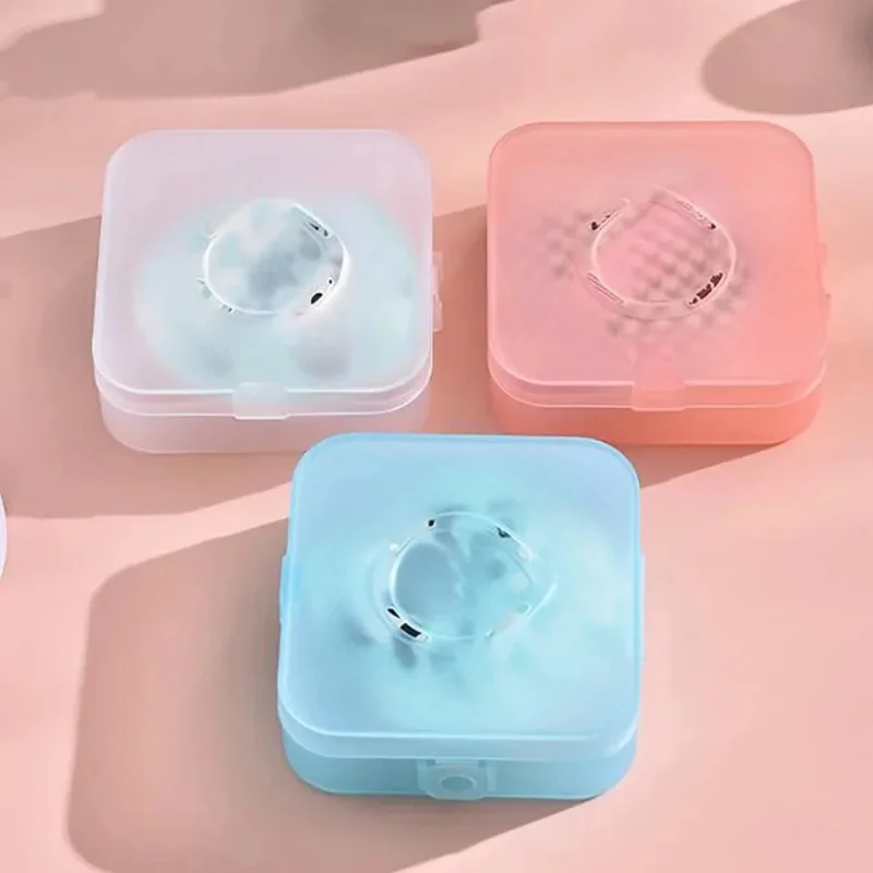 1pc 카메라 빈 에어 쿠션 퍼프 박스 BB 크림 파운데이션용 파우더 스펀지가 없는 휴대용 화장품 메이크업 케이스 컨테이너