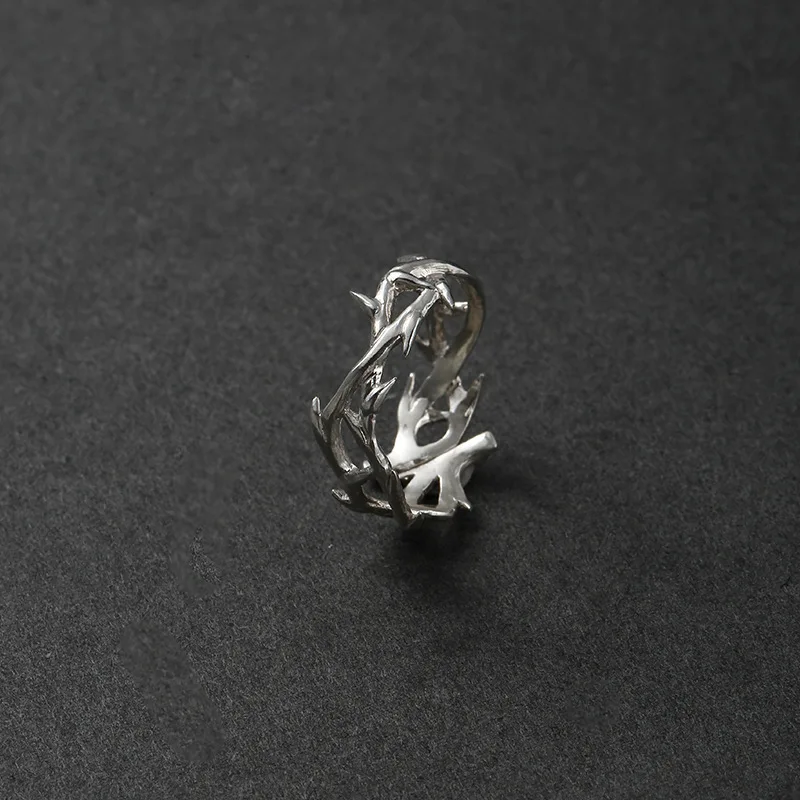 Finger Ring Vintage Ins Style Adherence Men's and Women's Couples' Gift