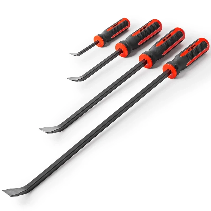 8-18inch Multi-Function Long Tire Crowbar 30&deg; Tire Replacement Tool Car Pry Bar Heavy Duty Crowbar CV-R Removal Hand Tools
