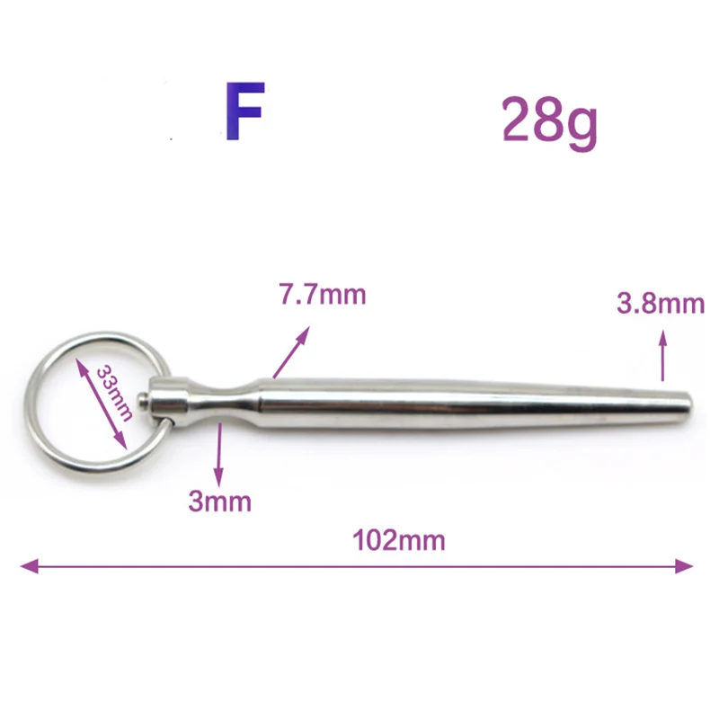 Metal Urethral Toys Male Masturbators Urethra Dilator Sex Toys For Men Urethral Plug Catheter Sounding Stimuate Penis Eye Stick