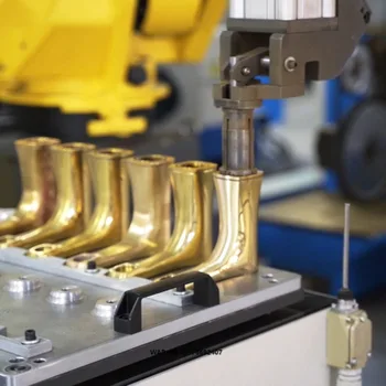 high tech industrial robot arm grinding polishing machine for auto parts knifes faucet furniture hardware 3c electric