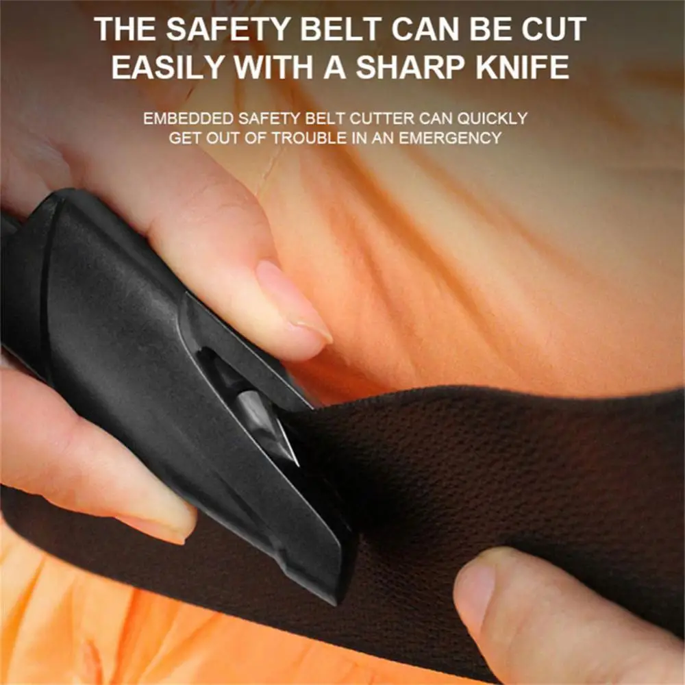 Car Broken Window Hammer Seat Belt Cutter Safety Escape Rescue Tools Auto Windows Glass Breaker Mini Portable Keychain Lifesavin
