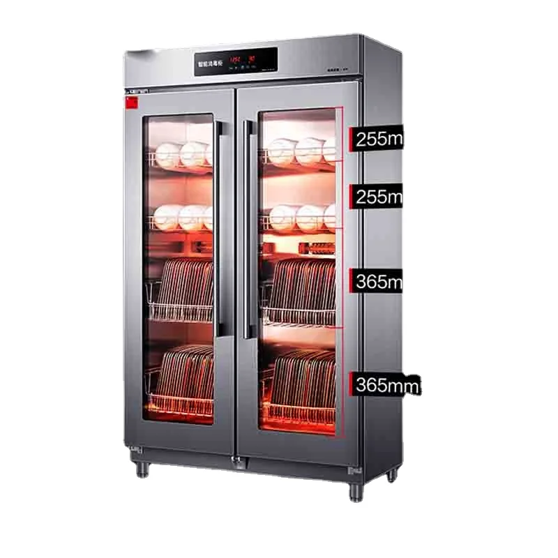 

535L Commercial Disinfection Cabinet, Cupboard, Hot Air Circulation Drying, Vertical Double Door,High Temperature