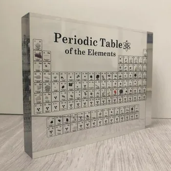 화학 요소 표시 카드, 아크릴 색상, 주기 표 장식 상품 이미지