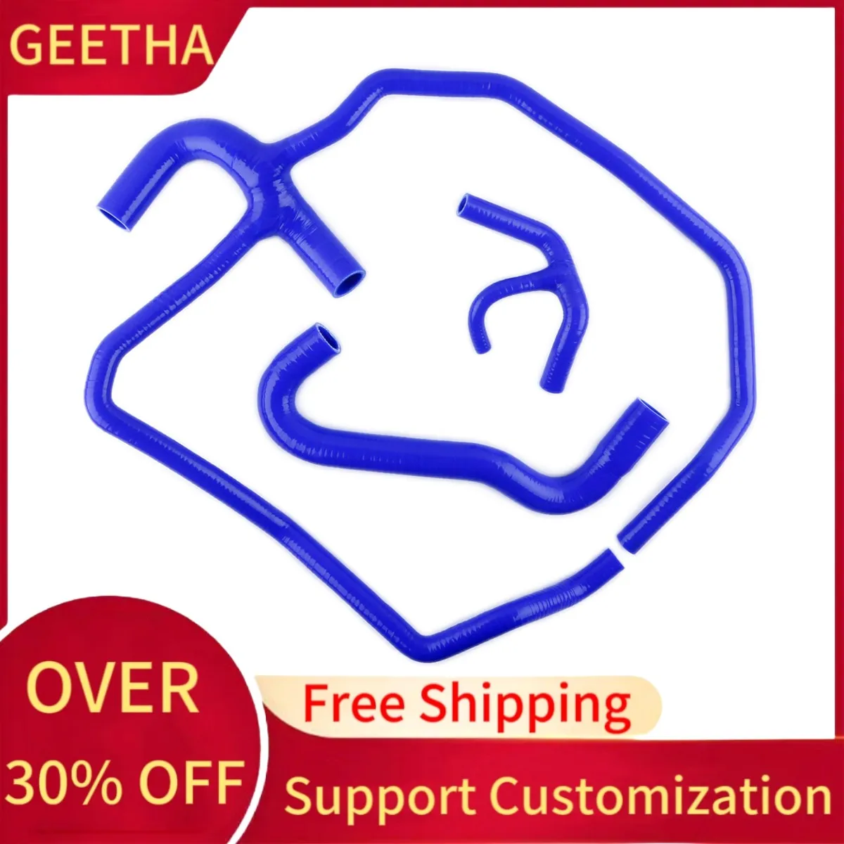 Per Fiat Cinquecento 500 Sporting 1.1 Manicotti Acqua Silicone Radiatore Tubo Flessibile Del Liquido Di Raffreddamento Kit