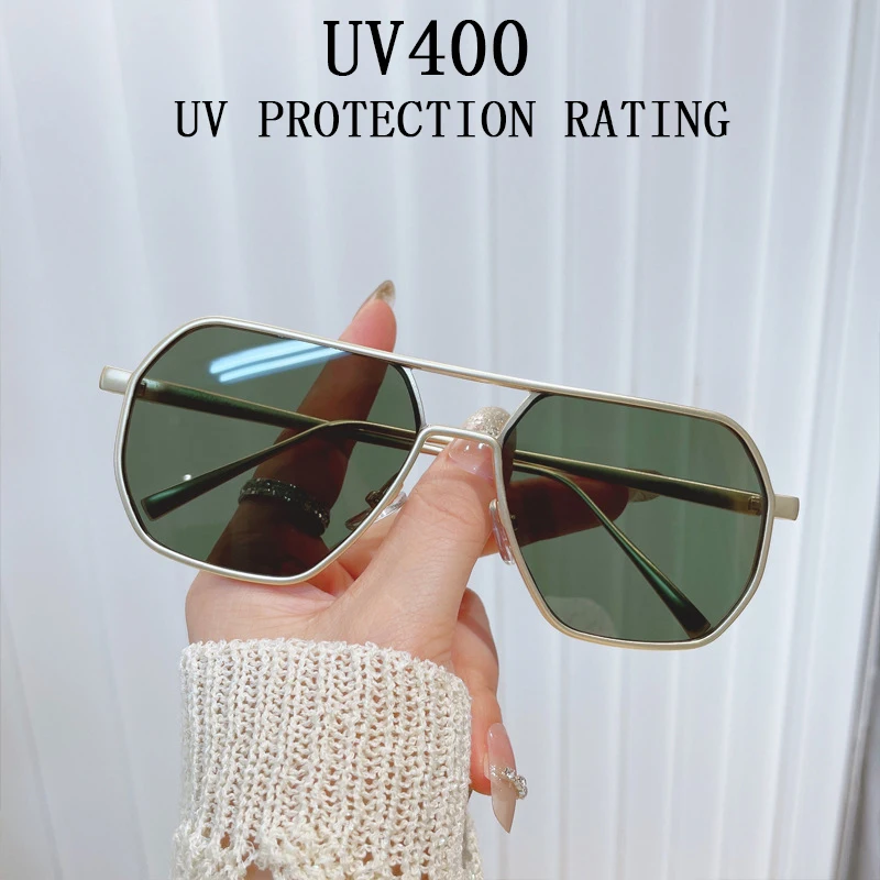 Gafas De Sol De lujo para hombre y mujer, Lentes De Sol De estilo Vintage, a moda, con cristales Decorativos, 2022