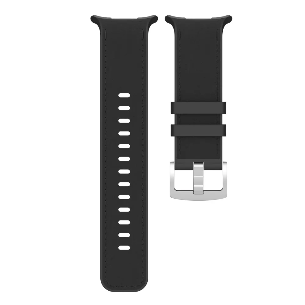 Peakform Premium Leather+Silicone Sport Bracelet Strap for Smartwatches