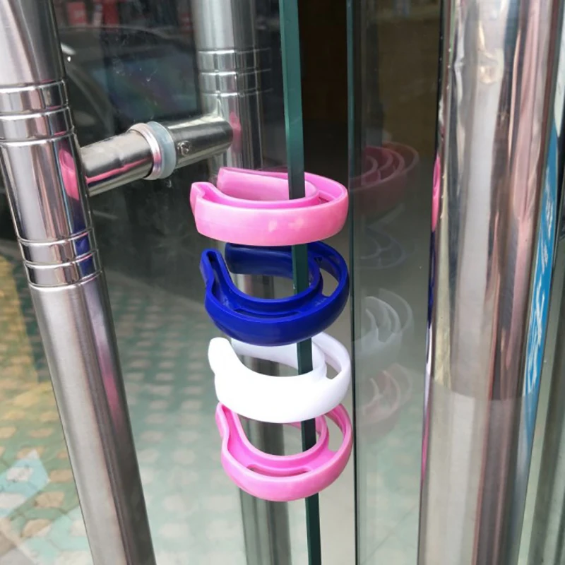 First Responder Door Jam Security Stops Edge Plastic C-Shaped Wedge Children Protection Locks Finger Safe Doors Stopper
