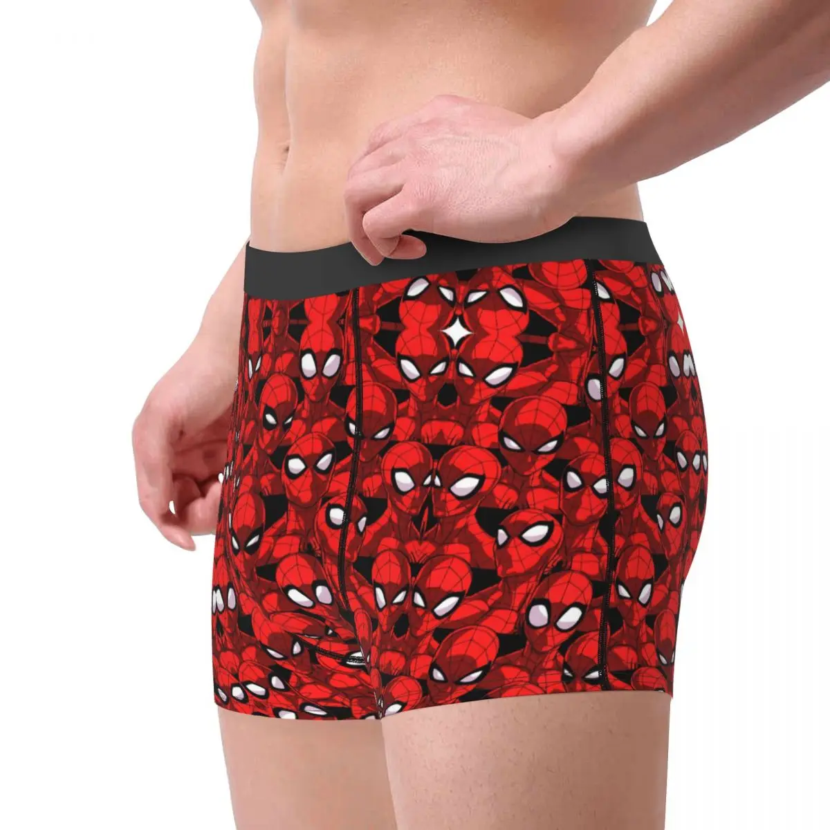 Custom Spiders Boxer Shorts For Homme 3D Printed Spider Man Underwear Panties Briefs Soft Underpants