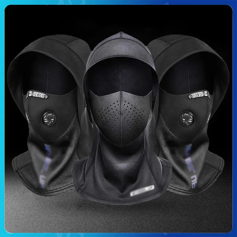 

Motorcycle Face Mask Ski Mask Balaclava Undercap Cycling Face Cover Women Men Balaclavas for Motocycle Winter Warmer Windproof