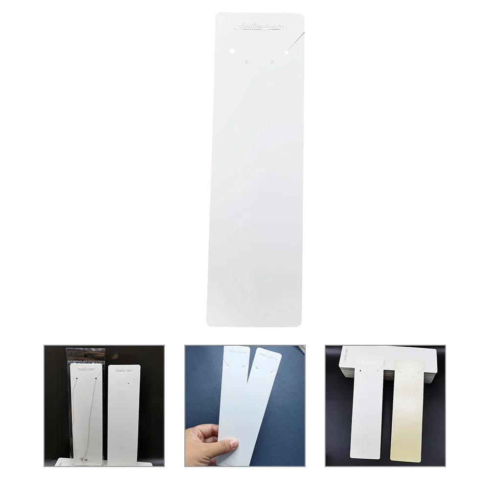 

100Pcs Display Jewelry Hanging Card Crafting Ear Studs Card Jewelry Cards Packaging Display Card