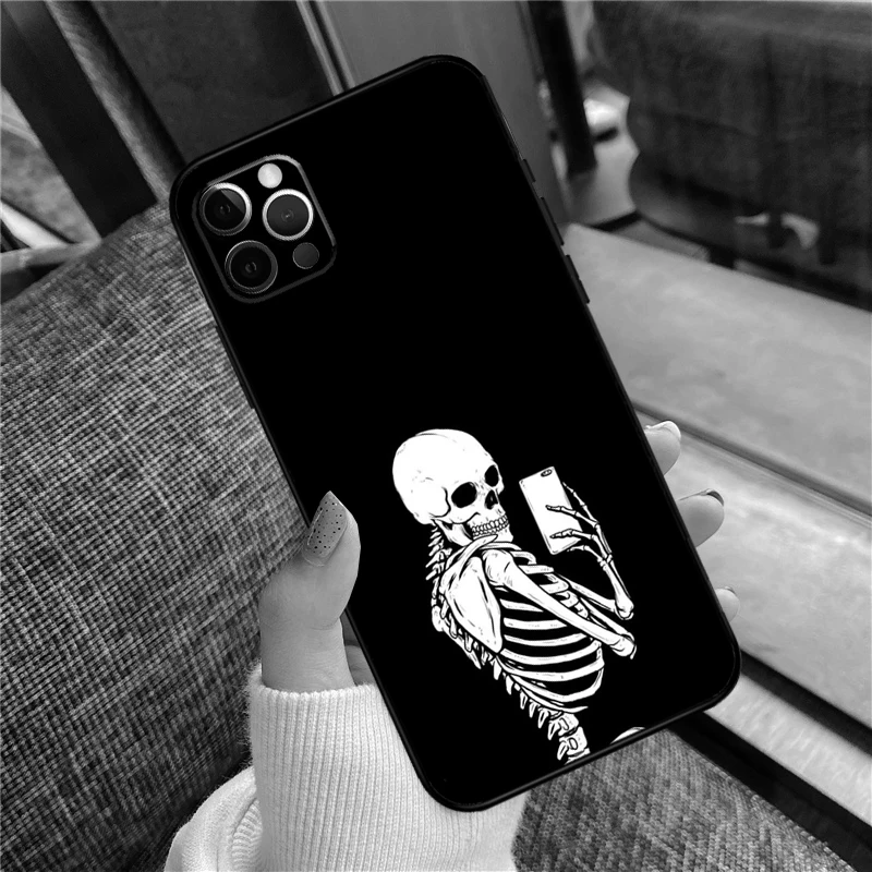 Gothic Fashion Skull Phone Case Cover