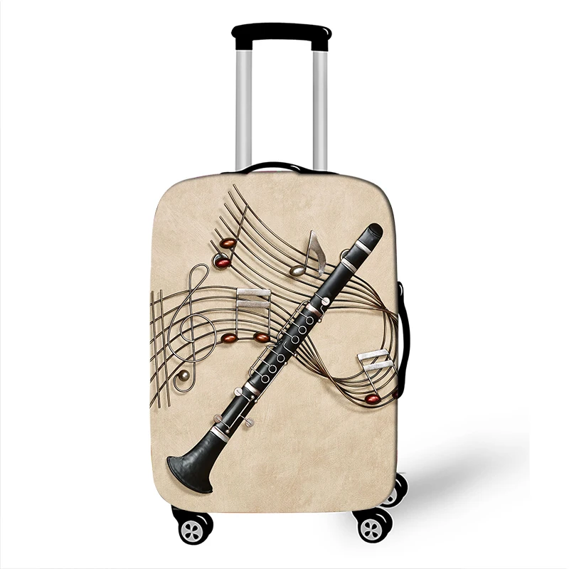 Tanie Gitara elektryczna składany akordeon drukuj pokrowiec na walizkę 18-32 Cal moda podróżna sklep