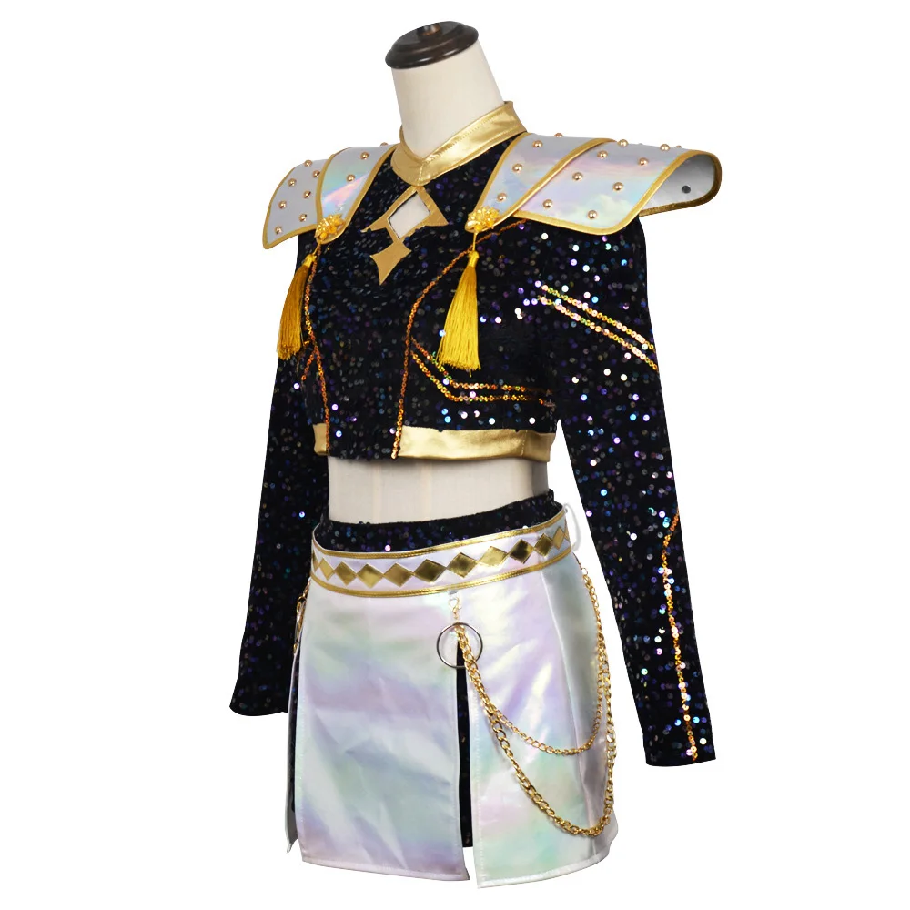 2026 Teen Shiny Suit Cosplay Dress Suiteaster Xmas Birthday - Image 3