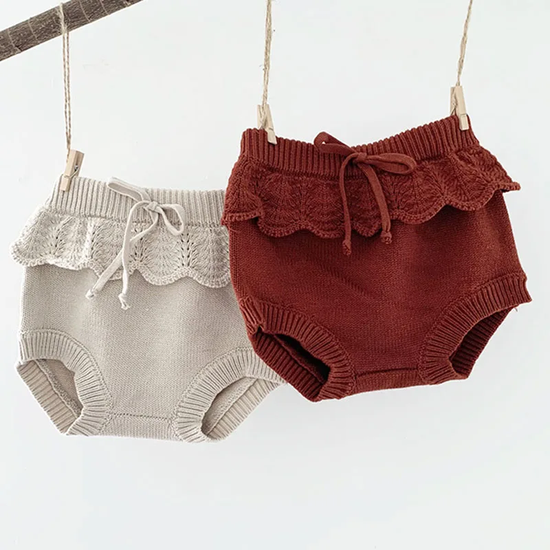 Baby Boy Girl Shorts Pants Spring Children Shorts Kids Boys Girls New Autumn Girl Knit Pants Children's Clothing