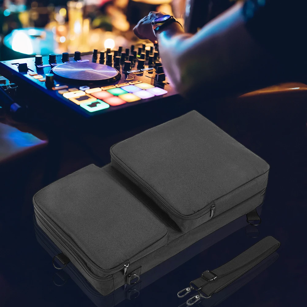 휴대용 DJ 턴테이블 보호 케이스 스크래치 방지 여행용 보관 가방 Pioneer DDJ-400 DDJ-FLX4용 액세서리