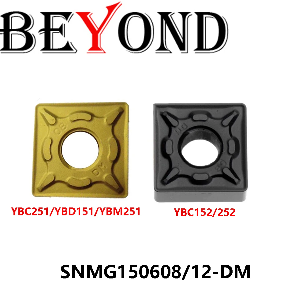 Оригинальный SNMG150608-DM SNMG150612-DM YBC251 YBC152 YBC252 YBD151 YBM251 токарные инструменты карбидные вставки CNC SNMG SNMG150608 DM