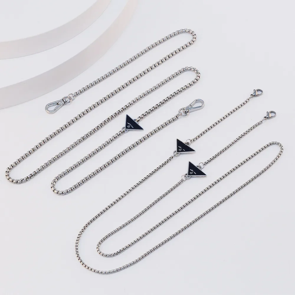 Triangle Woman Sunglasses Chain Hollow Pendant Trend Neck Chains Exquisite Anti Falling Glasses Eyeglasses Cord Necklace Korean