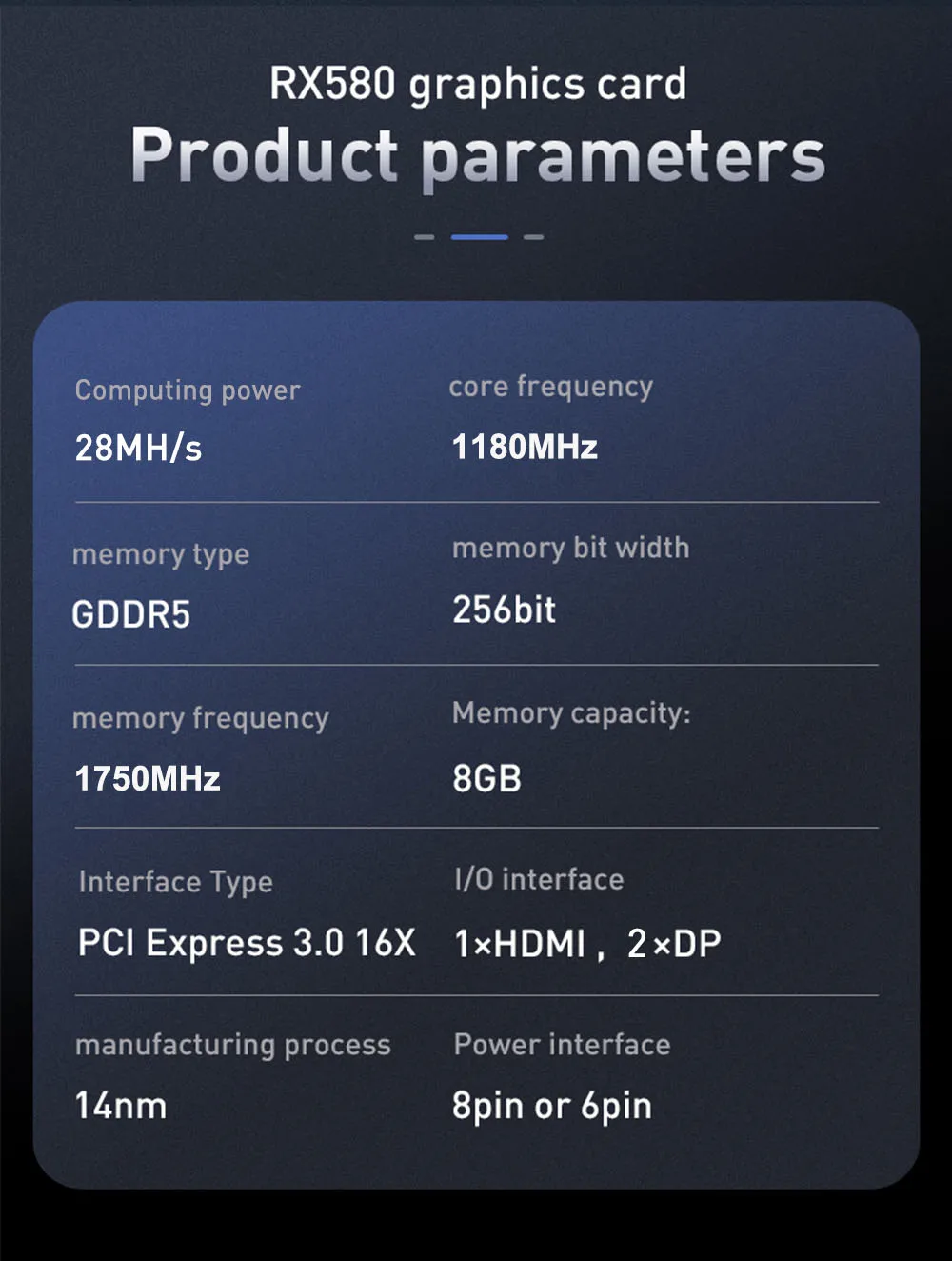 Video Card RX 580