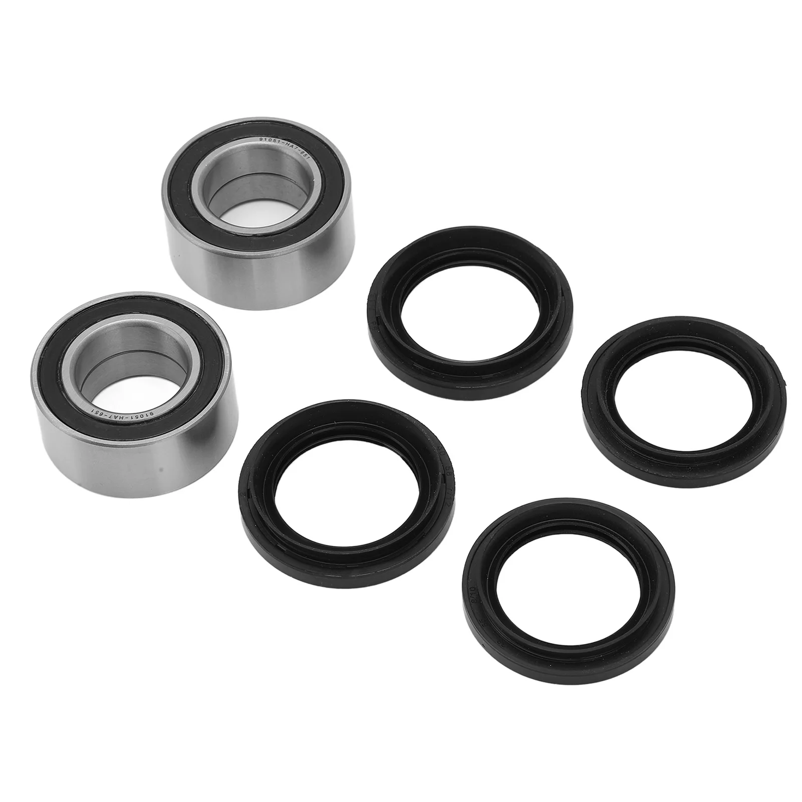 ATV Front Wheel Bearings and Seals Kit Dustproof Replacement for TRX 500 650 680 2005‑2015