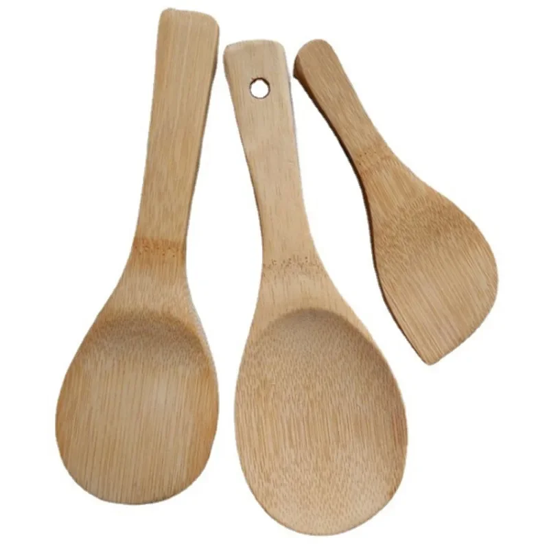 Rice spatula Bamboo wooden spoon for Rice cooker wooden cooking spoon