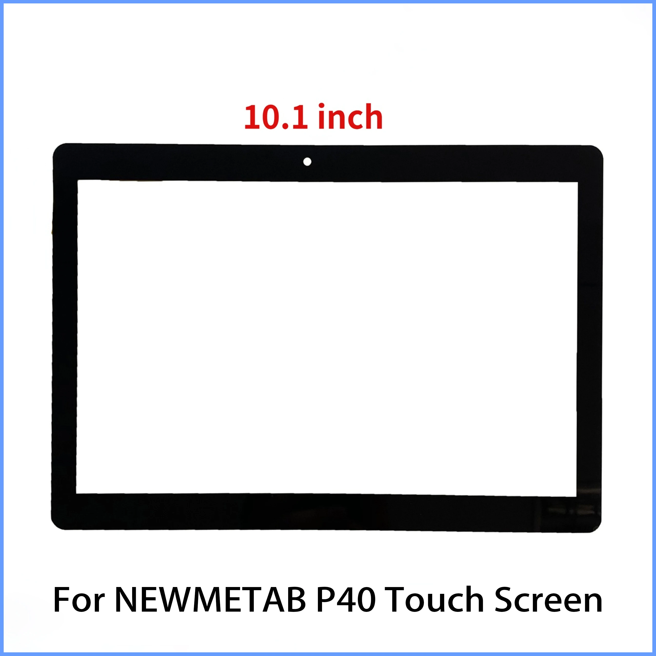 10.1Inch For NEWMETAB P40 Tablet Capacitive Black Touch Screen