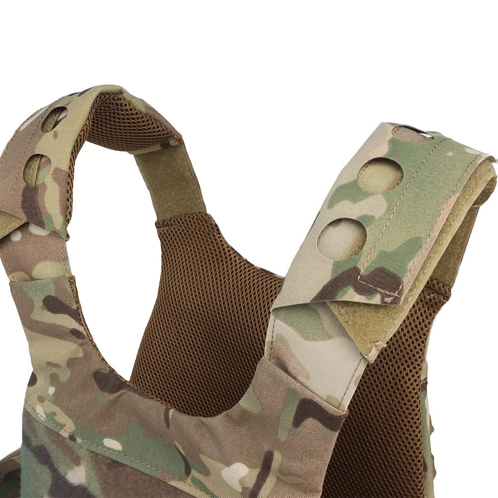 FCPC Tactical Vest Minimalistic Multi-Mission Plate Carrier  25MM Buckle Padded Shoulder Strap Hunting Vest