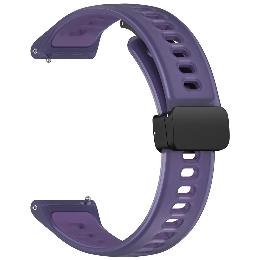 22MM Soft Silicone Smartwatch Replacement Wristband Strap